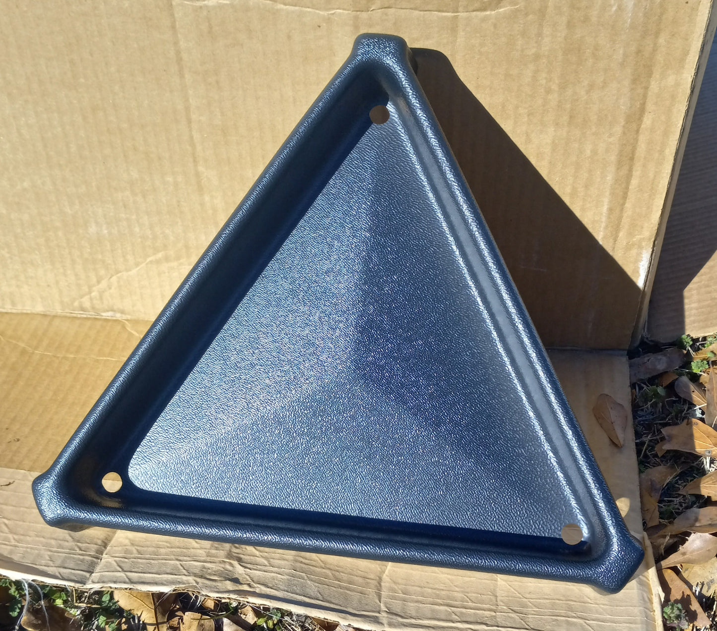 Nichols 12" Black Triangle Bird Feeder Stand